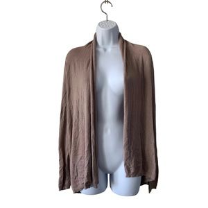 Tan Express Cardigan.